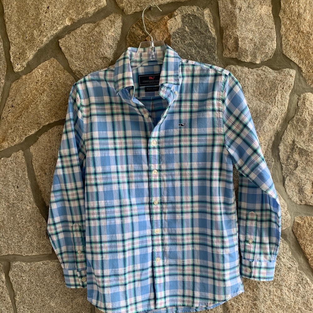 Vineyard Vines Button Down Whale Shirt